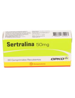 SERTRALINA 50 MG 30 COMPRIMIDOS CENABAST