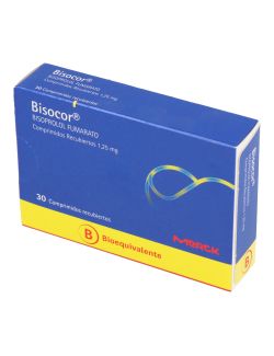 BISOCOR BISOPROLOL 1.25 MG 30 COMPRIMIDOS CENABAST