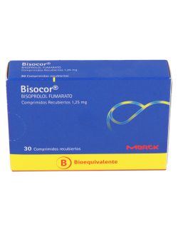 BISOCOR BISOPROLOL 1.25 MG 30 COMPRIMIDOS CENABAST