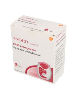 ANORO ELLIPTA 55/22 POLVO PARA INHALACION CAJ 1 FRA GSK CENABAST