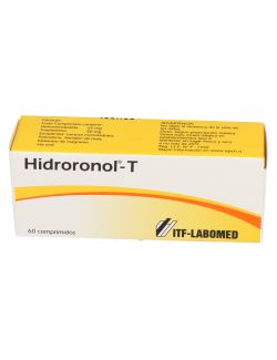 HIDRORONOL-T HIDROCLOROTIAZIDA /TRIAMTERENO 60 COMPRIMIDOS LABOMED