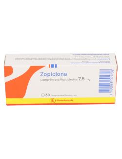 CENABAST ZOPICLONA 7,5 MG CAJ 30 COMPR. RECUBIERTOS