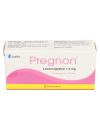 PREGNON LEVONORGESTREL 1.5 MG 1 COMPRIMIDO BIOEQUIVALENTE LABORATORIO EXELTIS CENABAST