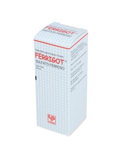 FERRIGOT SULFATO FERROSO GTS.25MG/ML30ML. PASTEUR CENABAST