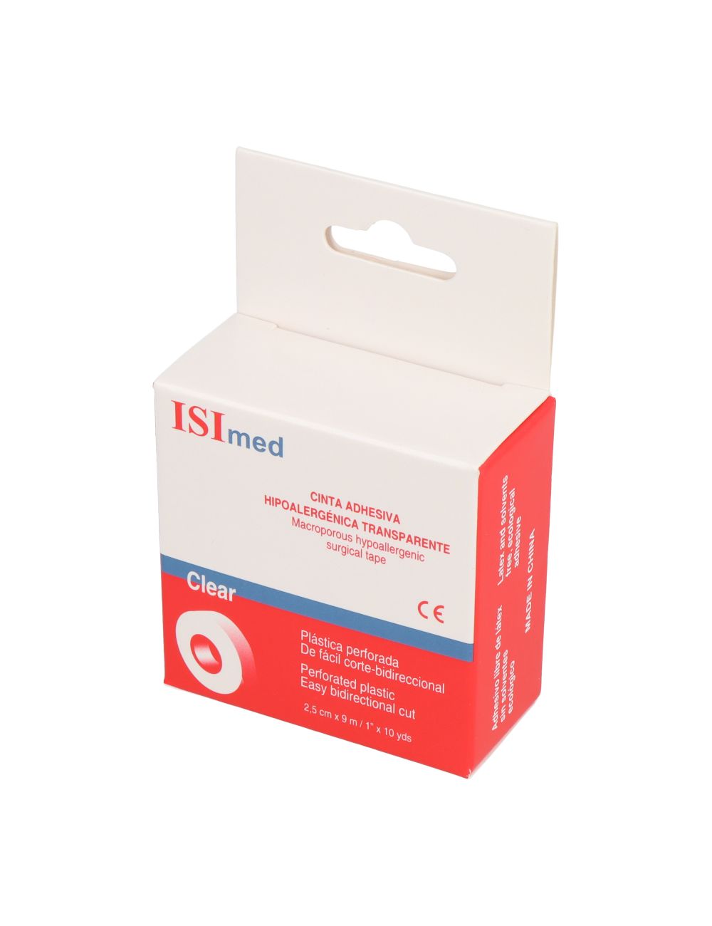 CINTA PLASTICA ISIMED 2.5 CM -9 METROS UNIDAD