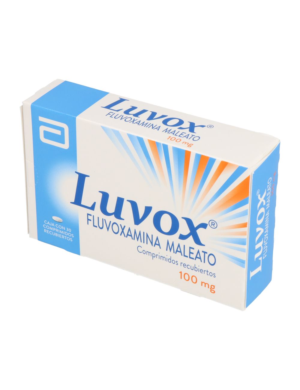 LUVOX FLUVOXAMINA MALEATO 100MG 30 COMPRIMIDOS LABORATORIO ABBOTT
