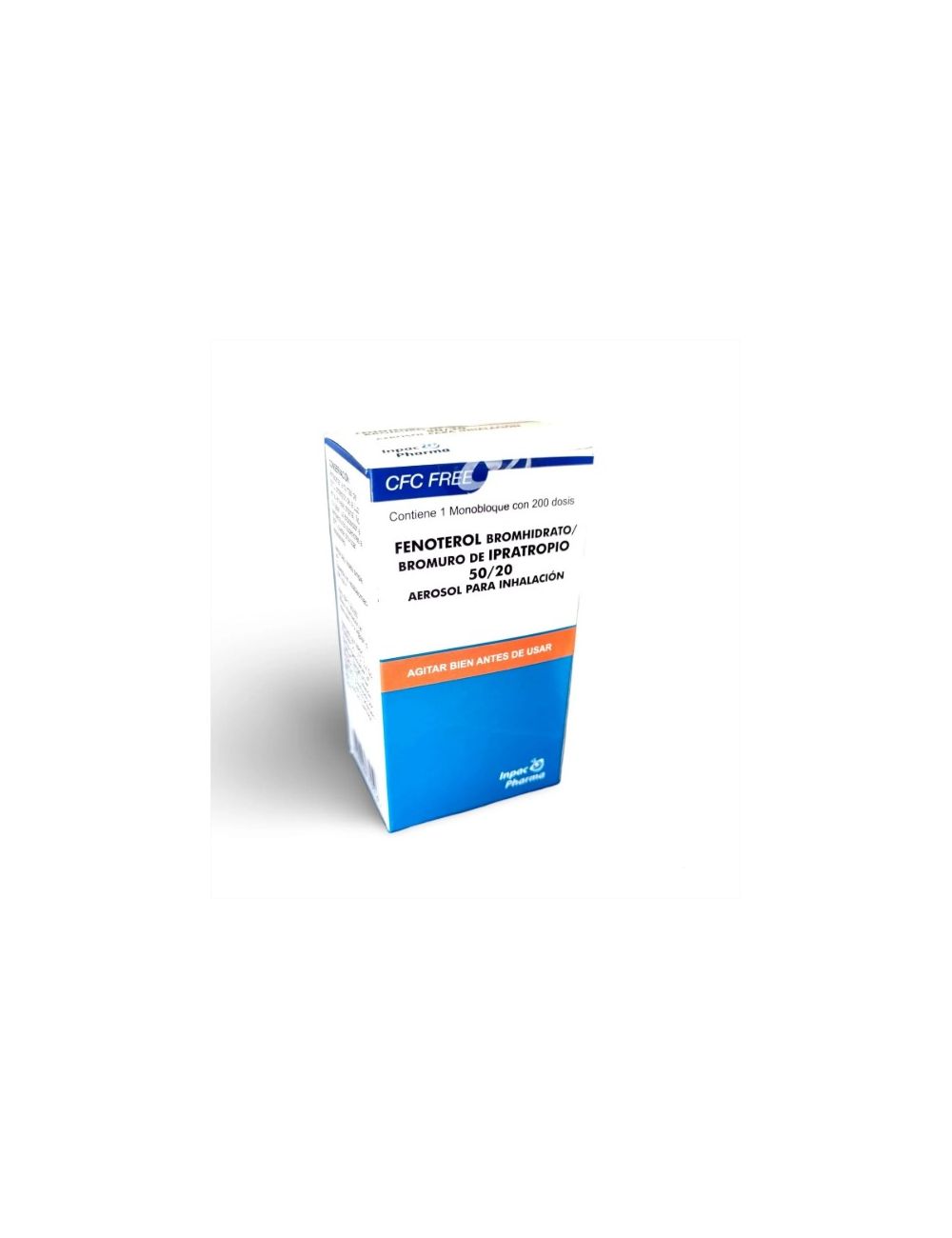 FENOTEROL BROMURO DE IPRATROPIO 0,05/0,02MG 200DO 1 MONOBLOQUE CON 200 DOSIS