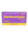 CLARITROMICINA 500 MG 14 COMPRIMIDOS RECUBIERTOS BIOEQUIVALENTE LABORATORIO CHEMO PHARMA CENABAST