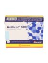 AZITROMICINA AZITHRAL 500MG 6 COMPRIMIDOS RECUBIERTOS BIOEQUIVALENTE LABORATORIO ASCEND CENABAST