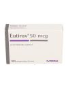EUTIROX LEVOTIROXINA 50MCG 100 COMPRIMIDOS  LAB.MERCK CENABAST