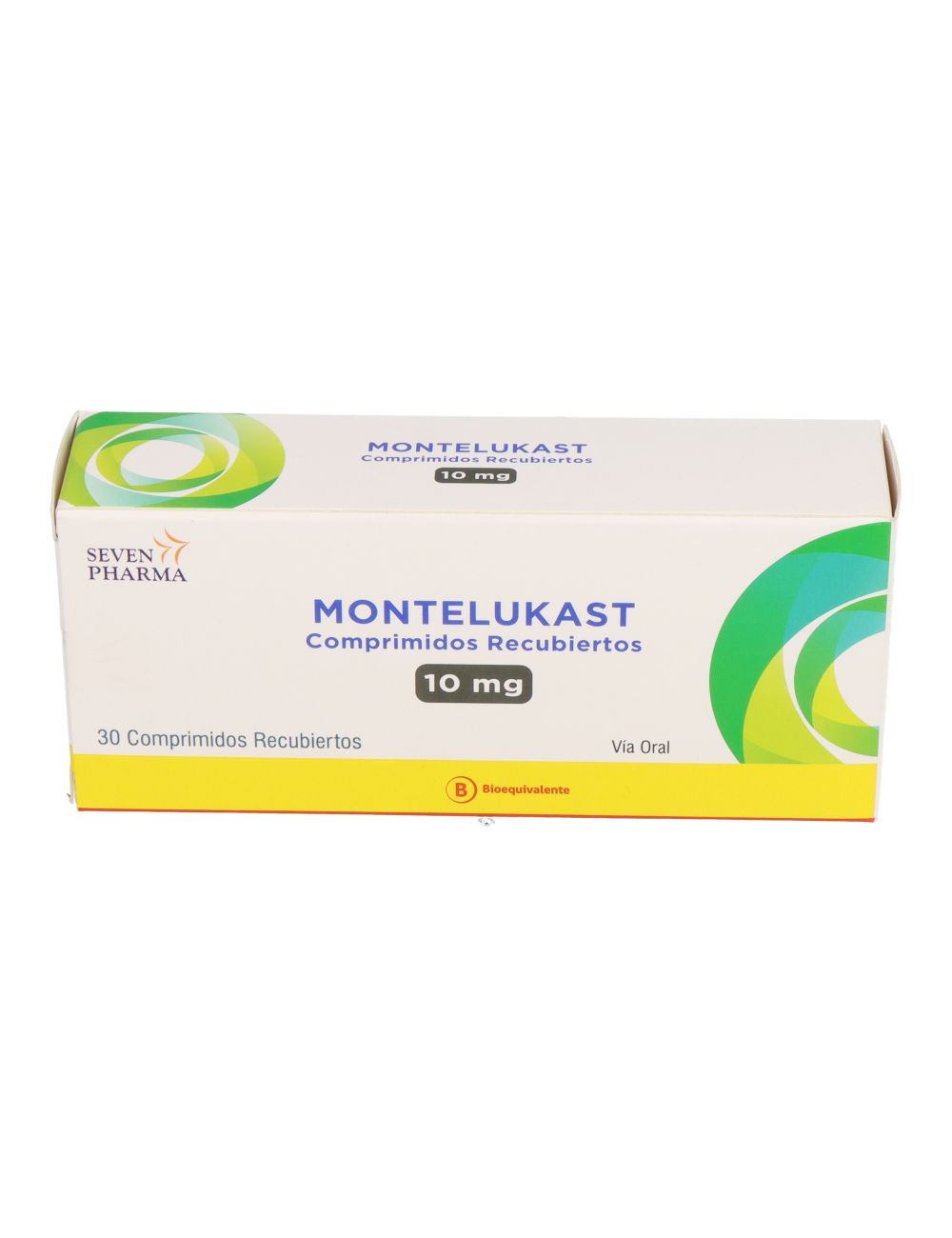 MONTELUKAST 10 MG 30 COMPRIMIDOSBIOEQUIVALENTE LABORATORIO SEVEN PHARMA CENABAST