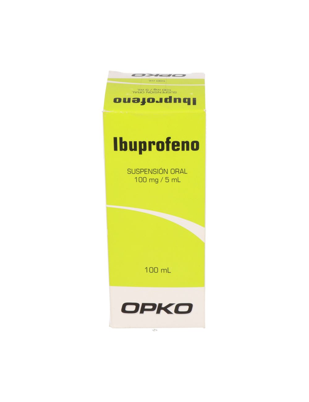 IBUPROFENO 100 MG/5 ML SUSPENSIÓN ORAL 100 ML OPKO CENABAST