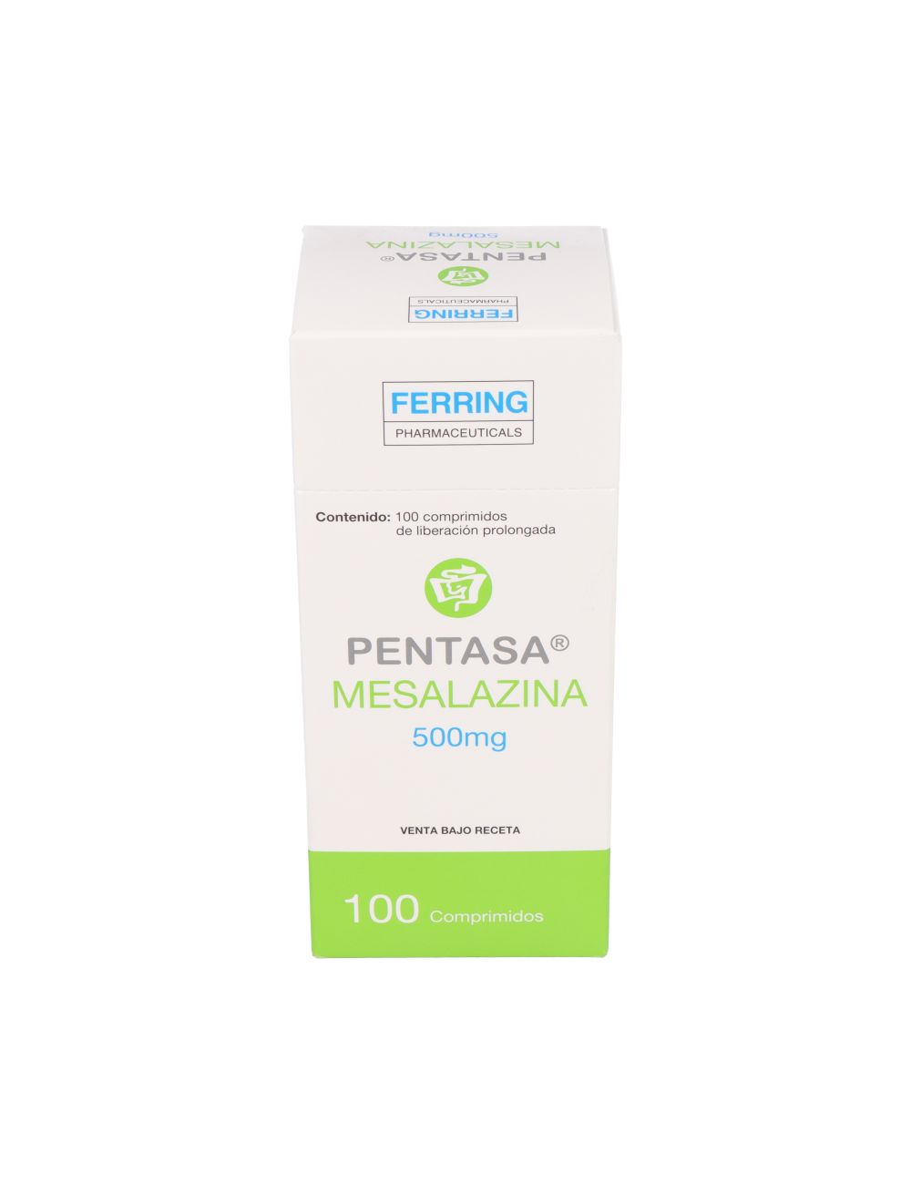 PENTASA MESALAZINA 500MG 100 COMPRIMIDOSLABOTARIO FERRING CENABAST