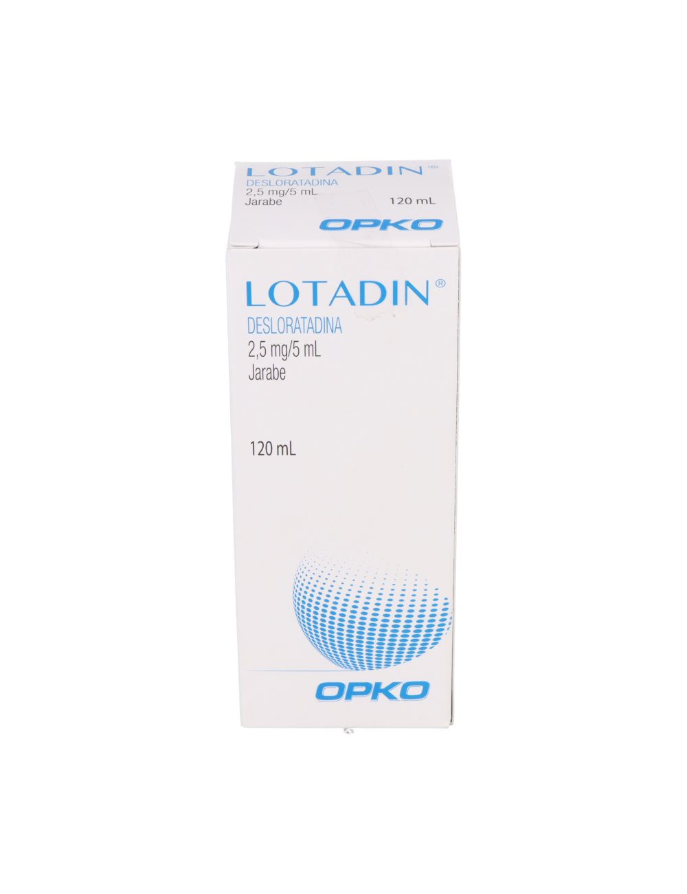 DESLORATADINA LOTADIN 2.5 MG / 5 ML JARABE 120 ML LABORATORIO OPKO CENABAST