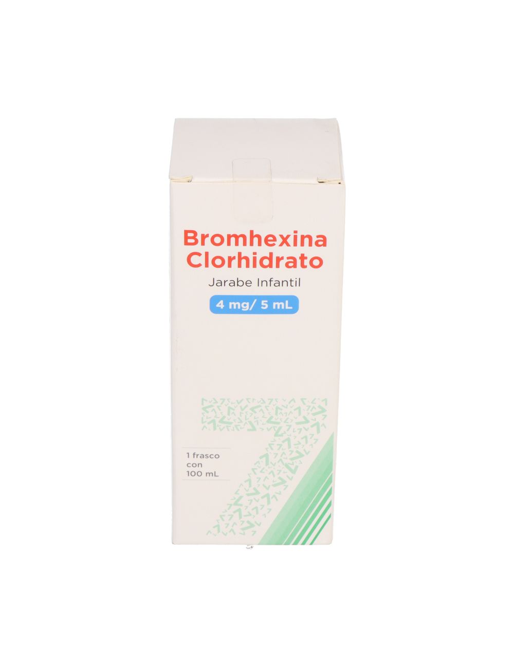 BROMHEXINA CLORHIDRATO JARABE INFANTIL 4 MG / 5 ML 100 ML LABORATORIO BAROQUE PHARMACEUTICALS CENABAST