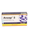 ANZAP OLANZAPINA 5 MG 30 COMPRIMIDOS RECUBIERTOS BIOEQUIVALENTE LABORATORIO ASCEND CENABAST