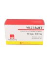 VILZERMET VILDAGLIPTINA METFORMINA 50/500 MG 60 COMPRIMIDOS RECUBIERTOS BIOEQUIVALENTE LABORATORIO TECNOFARMA CENABAST