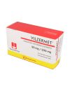 VILZERMET VILDAGLIPTINA METFORMINA 50/500 MG 60 COMPRIMIDOS RECUBIERTOS BIOEQUIVALENTE LABORATORIO TECNOFARMA CENABAST