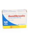 GEMFIBROZILO 600 MG 30 COMPRIMIDOS BIOEQUIVALENTE LABORATORIO PASTEUR CENABAST