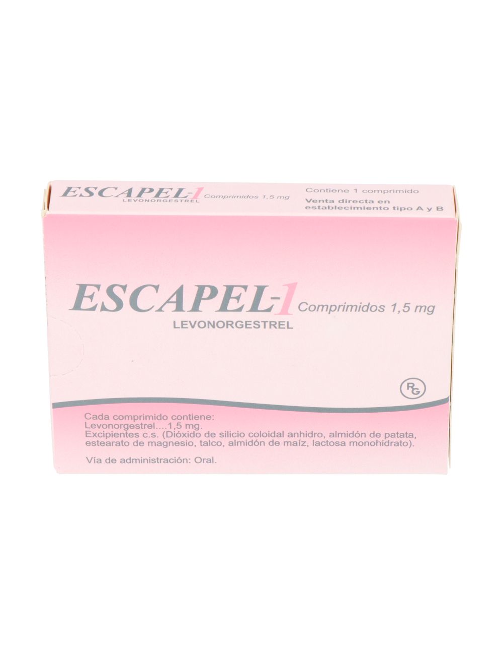 ESCAPEL-1 LEVONORGESTREL 1.5 MG  1 COMPRIMIDO GEDEON RICHTER