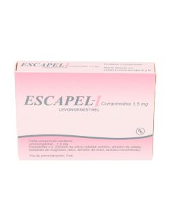 ESCAPEL-1 LEVONORGESTREL 1.5 MG  1 COMPRIMIDO GEDEON RICHTER