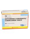 METFORMINA GLIBENCLAMIDA 500/5 30 COMPRIMIDOS BIOEQUIVALENTE LABORATORIO DFM CENABAST
