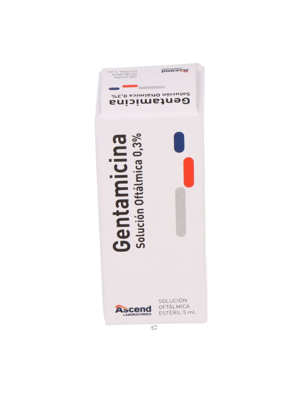 GENTAMICINA 0,3% SOLUCION OFTALMICA 5ML LABORATORIO ASCEND CENABAST
