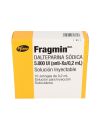 FRAGMIN DALTAPERINA SODICA 5000 UI SOLUCION INYECTABLE 10 JERINGAS DE 0,2 ML LABORATORIO PFIZER