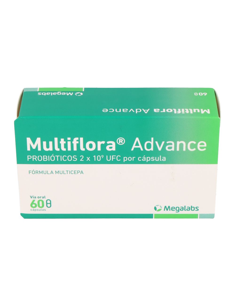 MULTIFLORA ADVANCE PROBIOTICOS FORMULA MULTICEPA 60 CAPSULAS LABORATORIO MEGALABS