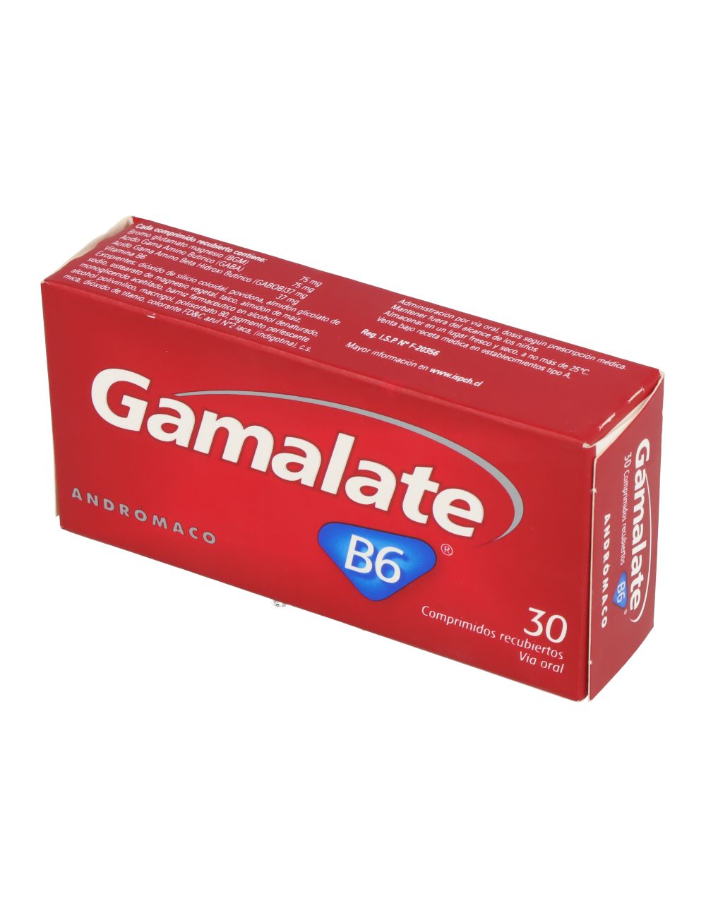 GAMALATE B6 30 COMPRIMIDOS LABORATORIO ANDROMACO