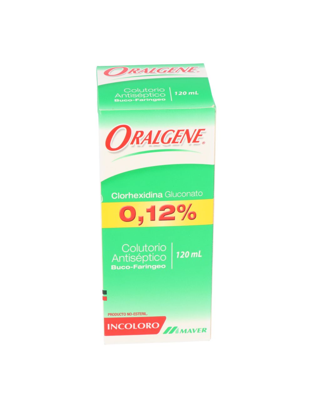 ORALGENE CLOHEXIDINA GLUCONATO 0.12 %  120 ML  LAB.MAVER
