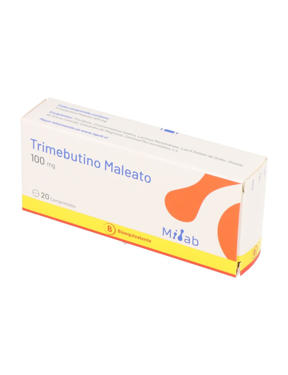 TRIMEBUTINO 100 MG 20 COMPRIMIDOS BIOEQUIVALENTE MINTLAB