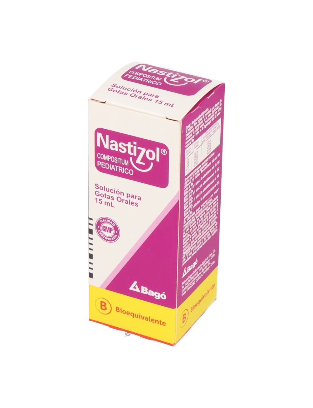 NASTIZOL 15 ML SOLUCION PARA GOTAS ORALES BIOEQUIVALENTE LABORATORIO BAGO
