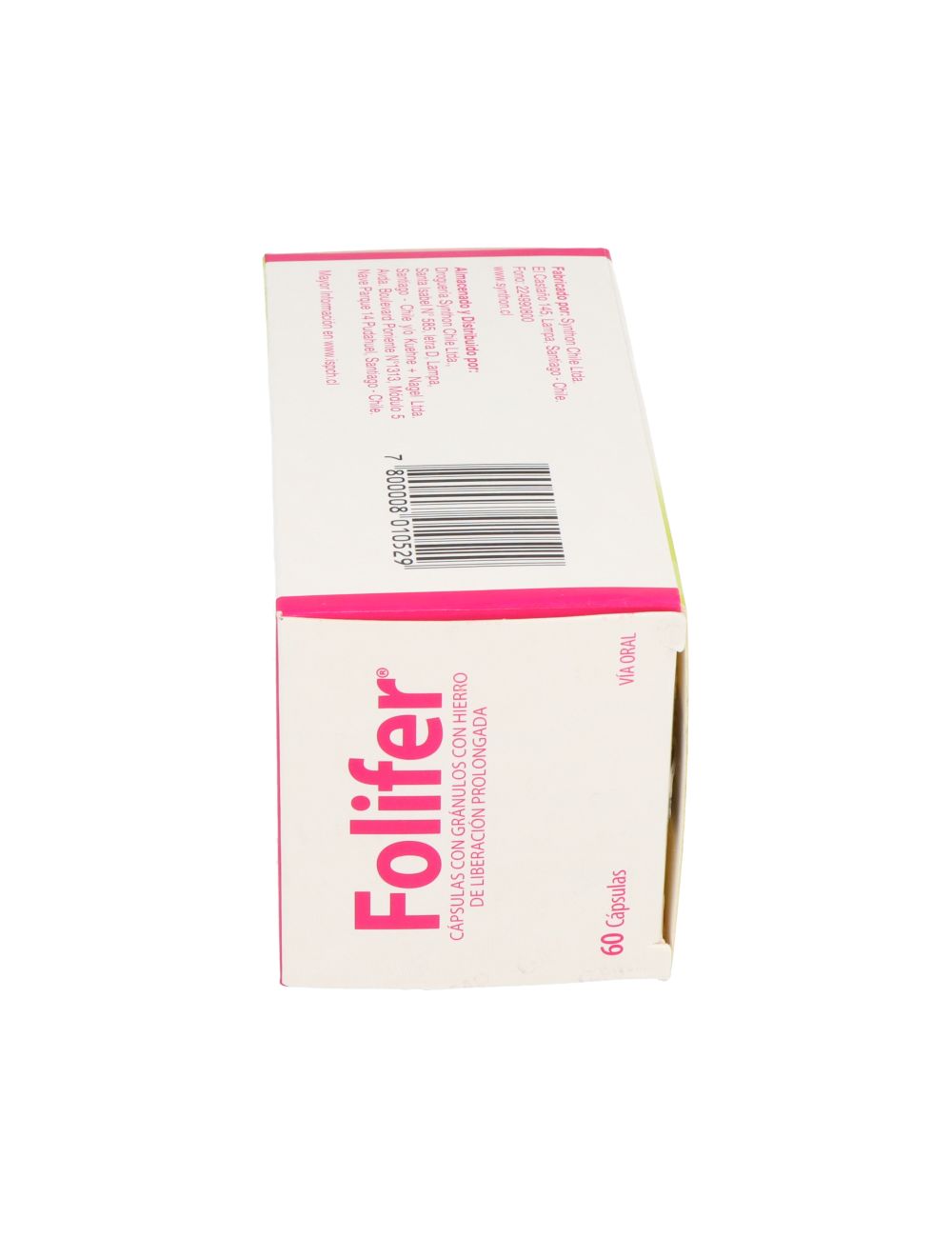 FOLIFER 60 CAPSULAS LABORATORIO SYNTHON