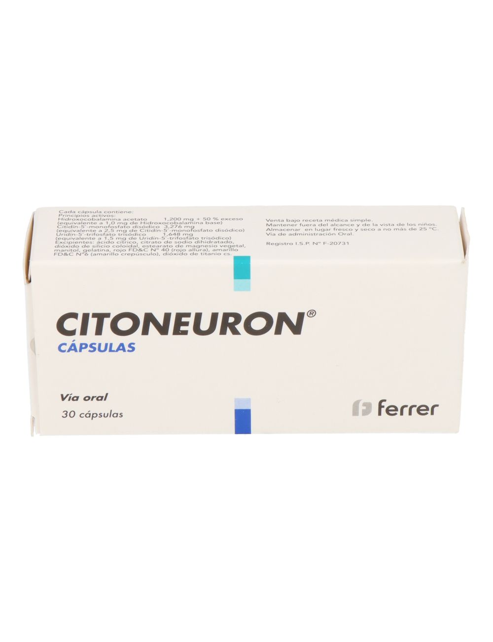 CITONEURON 30 CAPSULAS LABORATORIO FERRER