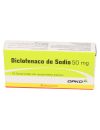 DICLOFENACO DE SODIO 50 MG 10 COMPRIMIDOS CON RECUBRIMIENTO ENTERICO BIOEQUIVALENTE LABORATORIO OPKO