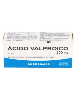 ACIDO VALPROICO 200 MG 30 COMPRIMIDOS ANDROMACO