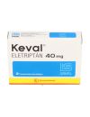 KEVAL ELETRIPTAN 40 MG 2 COMPRIMIDOS RECUBIERTOS BIOEQUIVALENTE LABORATORIO SAVAL