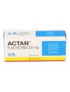ACTAN FLUOXETINA 20 MG 30 COMPRIMIDOS BIOEQUIVALENTE LABORATORIO SAVAL