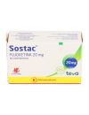 SOSTAC FLUOXETINA 20 MG 60 COMPRIMIDOS BIOEQUIVALENTE LABORATORIO CHILE