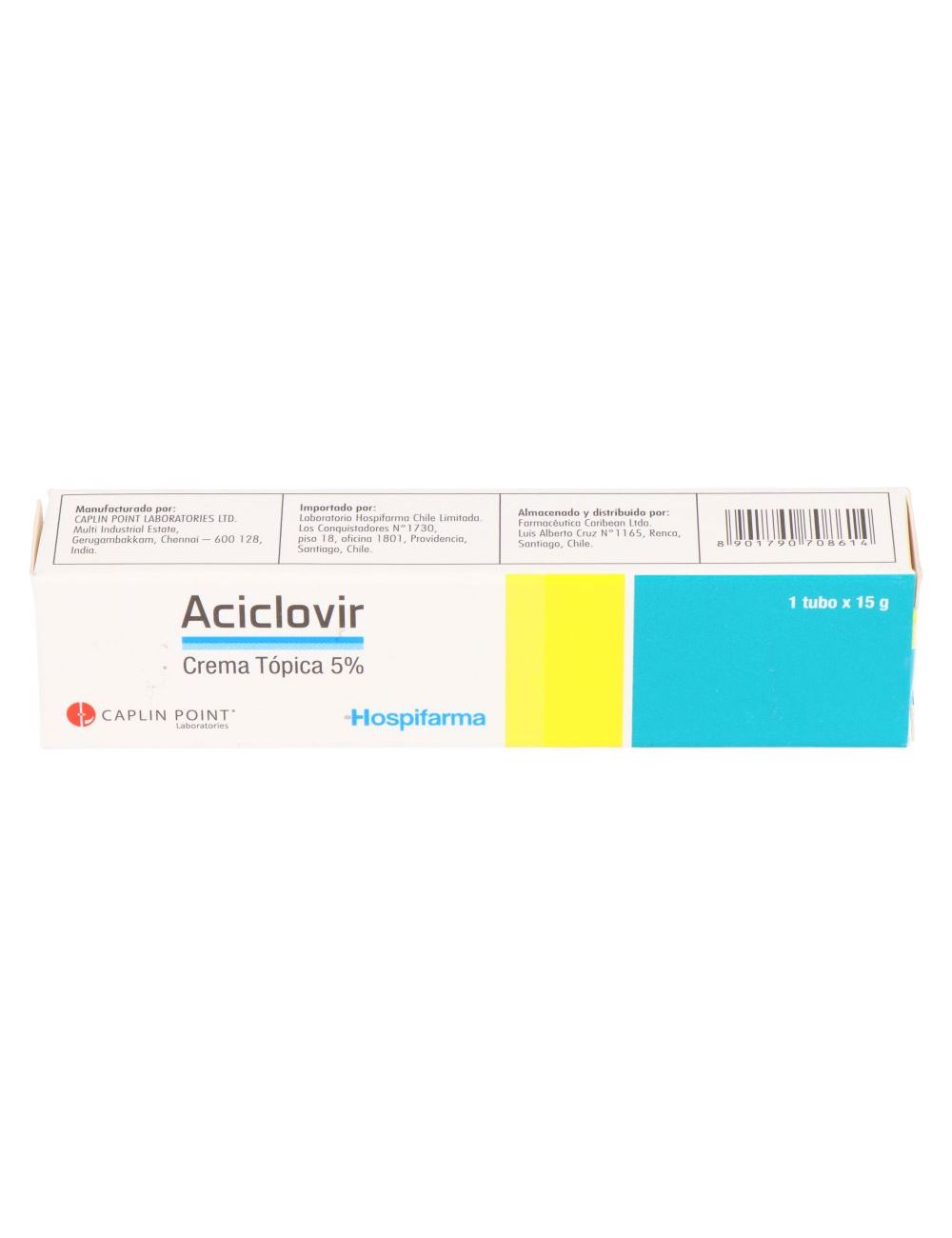 ACICLOVIR 5% CREMA TOPICA  15G LAB. HOSPIFARMA
