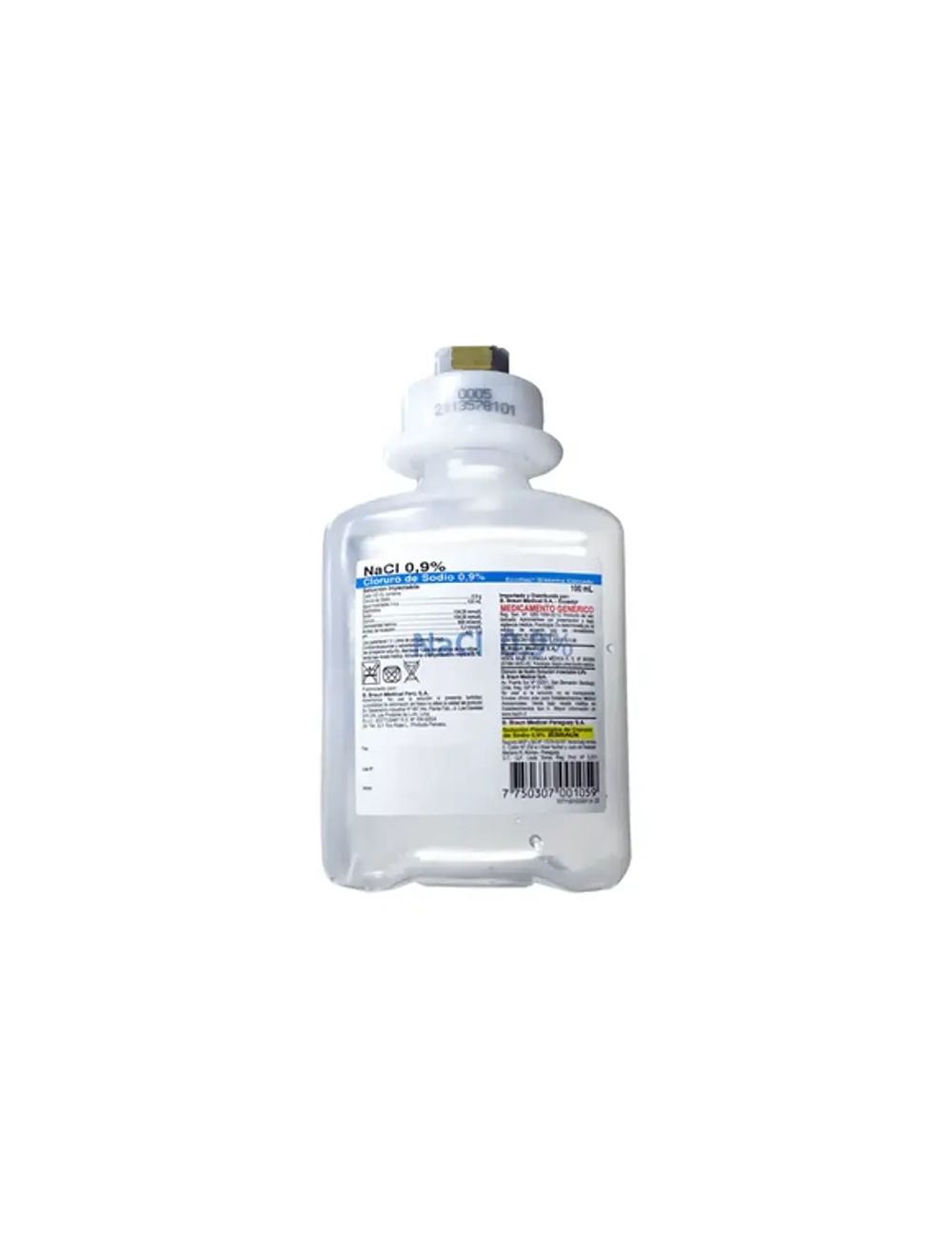 CLORURO DE SODIO - SUERO FISIOLOGICO 0.9% BBRAUN 100ML