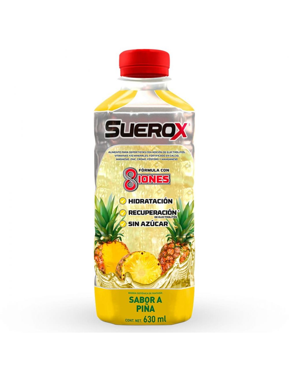 BEBIDA SUEROX PIÑA 630ML