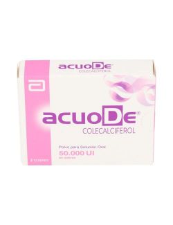 ACUODE 50000 UI X 2 SOBRES POLVO PARA SOLUCIÓN ORAL